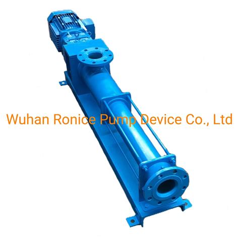 High Standard Netzsch Seepex Mono Single Screw Pump Progressive Cavity