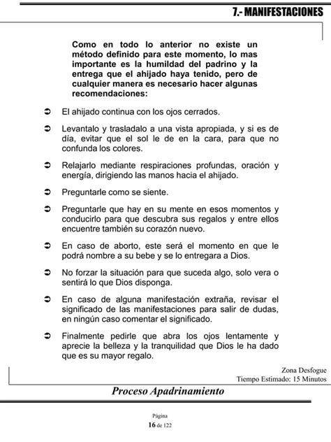 Guia De Apadrinamiento Y Manual Servicio Inventario Moral