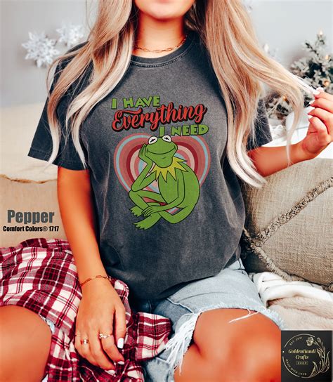 Retro Kermit Frog And Miss Piggy Shirt The Muppets Show Shirt Disney