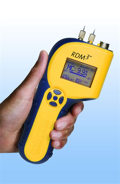 Delmhorst Paper Moisture Meter Tester Rdm 3p With Case