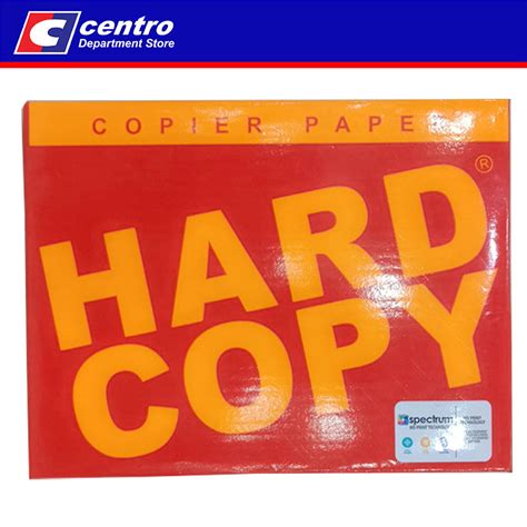 CENTRO HARDCOPY BOND PAPER A4 Lazada PH