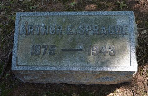 Arthur Ellis Sprague 1875 1943 Find A Grave Memorial