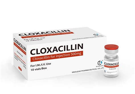 Cloxacillin For Injection 500mg 10vials Box Cloxacillin And Injection