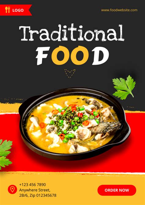 Food Poster Design Templates