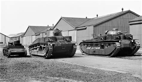 British Experimental Tanks Of 1930s From Right To Left A1e1 Heavy