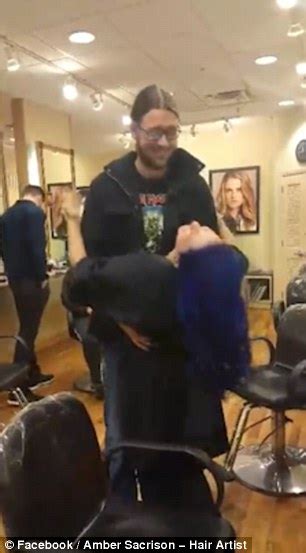 Woman In South Dakota Discovers Unborn Baby S Sex Through Her Hair Color Daily Mail Online