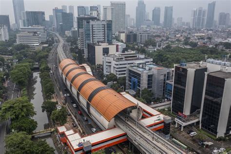 Lima Halte Transjakarta Terintegrasi Stasiun Lrt Jabodebek Segera