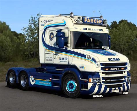 Parker Transport RJL Scania T Skin V1 0 ETS2 ETS2 ATS Mod