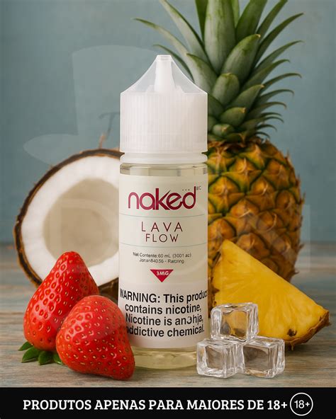 Salt Naked Lava Flow Ice 20mg 30ml DK CWB