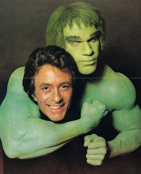 Rabbit Ears Tv On Instagram “great Shot Of Bill Bixby And Lou Ferrigno In His Hulk Makeup 🌟