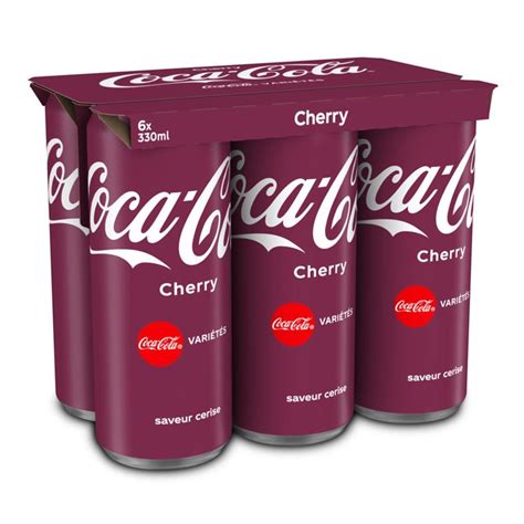 Livraison à domicile Coca Cola Cherry Cerise 6x33cl