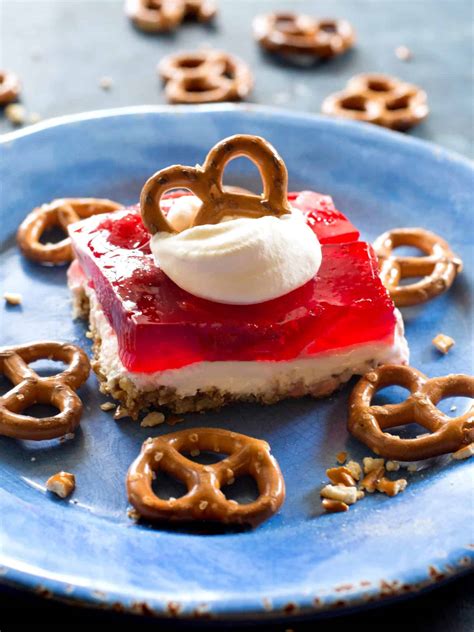 Jello Pretzel Salad Recipe Video The Girl Who Ate Everything