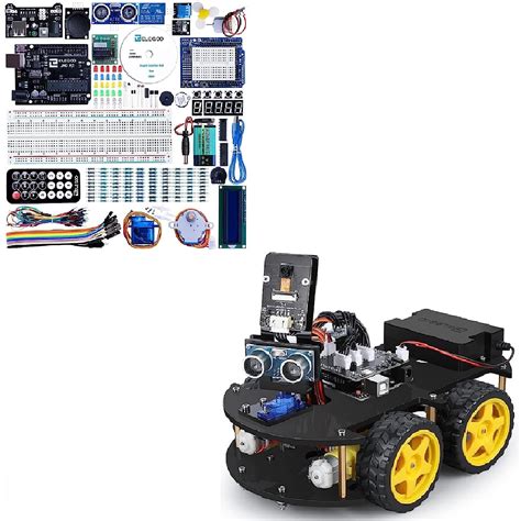 Amazon Elegoo Uno R Smart Robot Car Kit Elegoo Uno Project