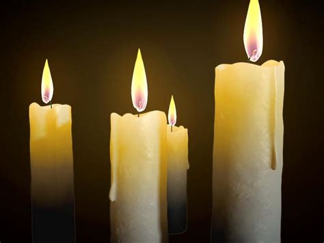 Beautiful Burning Candles 3d Model 3ds Max Files Free Download Cadnav