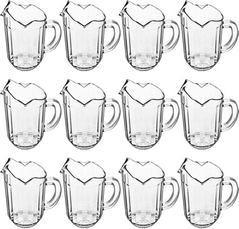 Of 12 2 Quart Plastic Water Pitcher 64 Ounce Clear Polycarbonate