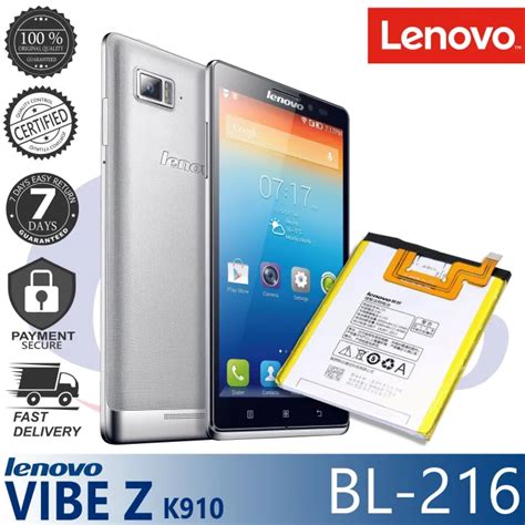 Lenovo Vibe Z K910 Built In Battery Model Bl216 Original Quality And