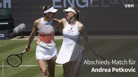 Tennisfans Feiern Andrea Petkovic Beim Abschieds Match Vrm Mediathek