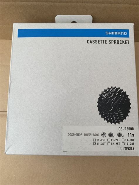 Shimano Ultegra Cs R Speed Cassette T Ref W