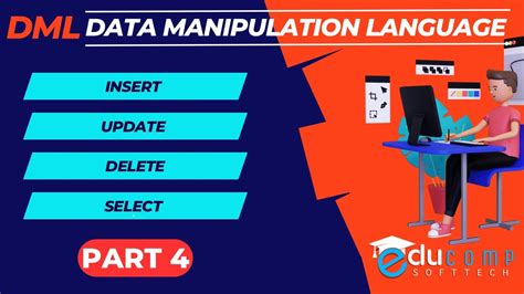 Data Manipulation Language Dml In Sql Youtube