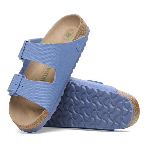 Arizona Rivet Logo Textile Vegan Canvas Elemental Blue Birkenstock