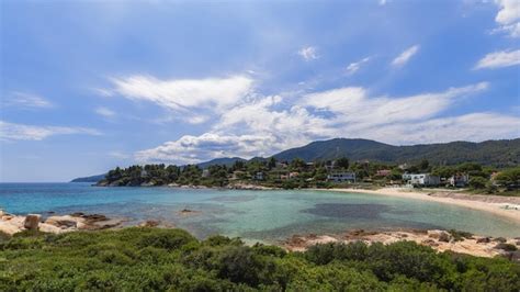 Herradura Como Cala Karydi Beach En Vourvourou Bay Bueno Para Los