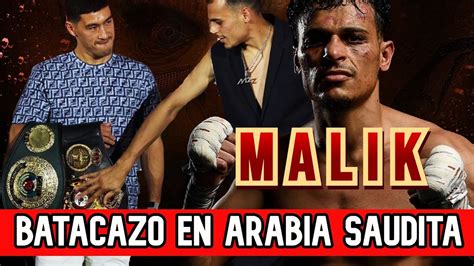 DMITRY BIVOL VS MALIK ZINAD CASI LE ARREBATAN LOS CINTURONES AL RUSO