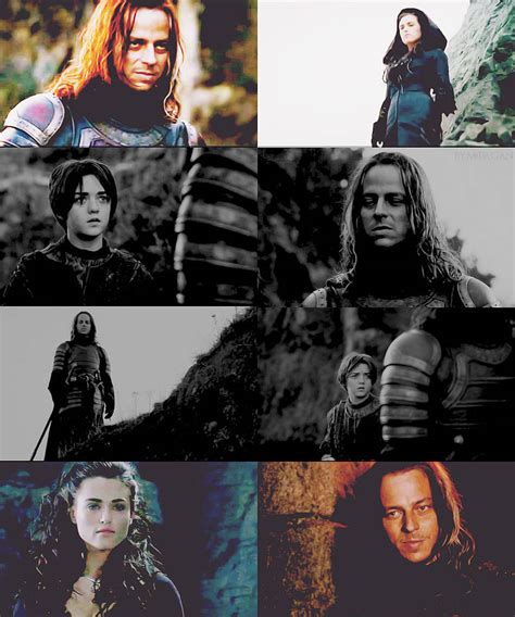 Arya Stark // Jaqen H'ghar + older Arya {GoT} by RischaMorgan on DeviantArt