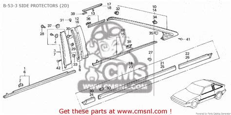 Se A Mldg Assy R Door Honda Buy The Se A At Cmsnl