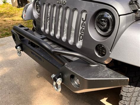 Jeep Licensed By Redrock Adventure Hd Front Bumper With Jeep Logo