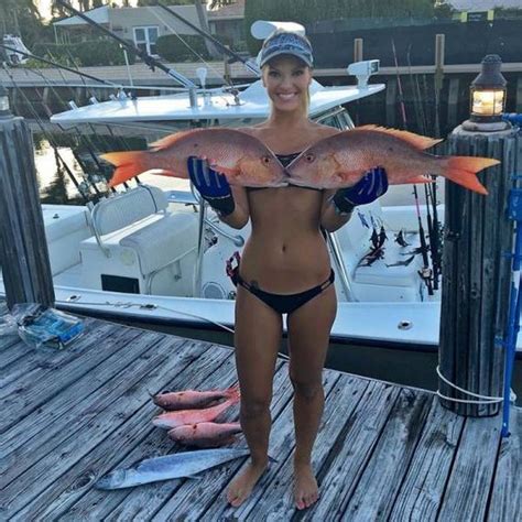 Meet The Gorgeous Blonde Who Loves To Fish In A Bikini Barnorama