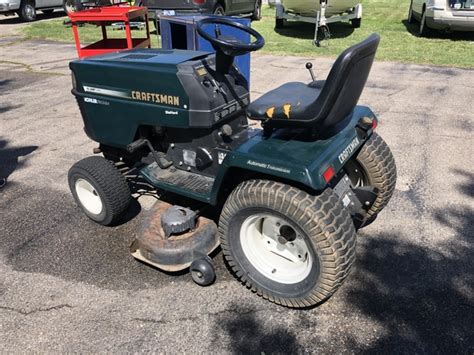 Craftsman Riding Lawn Mower Tractor Hp Kohler Nex Tech