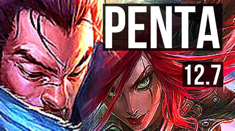 YASUO Vs KATARINA MID Penta 1 7M Mastery 14 2 3 Legendary BR