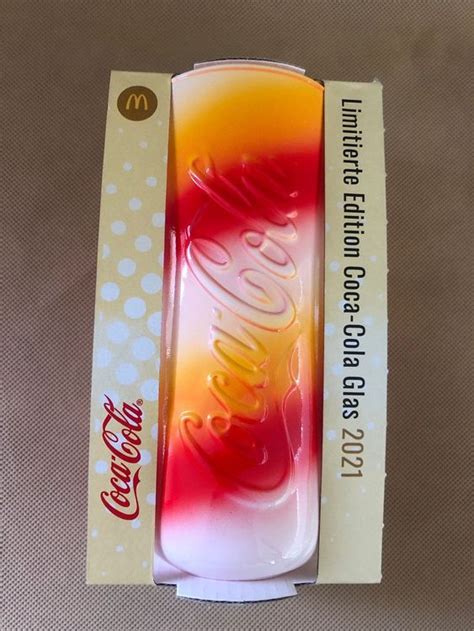 Limited Edition Coca Cola Glas Mcdonalds Acheter Sur Ricardo