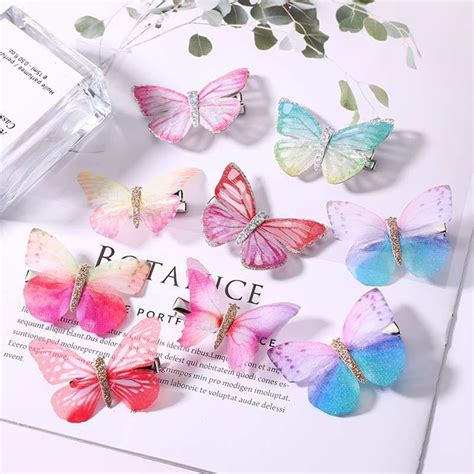 Cute Butterfly Hair Clips - StarKids Salon Spa