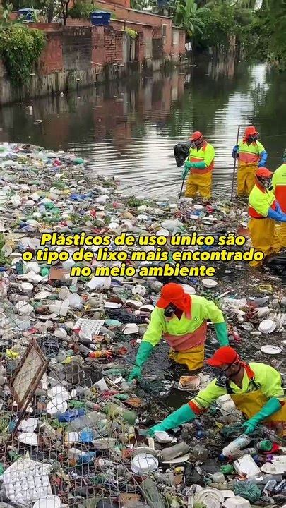 Limpeza recolhe 6 toneladas de lixo em canal no Vergel do Lago Vídeo