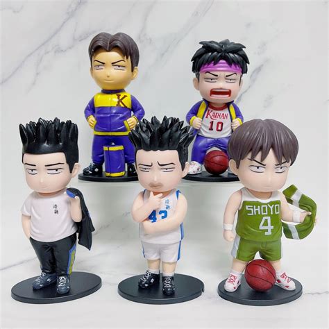 Pcs Set Cm Anime Colors Slam Dunk Figure Akira Sendoh Nobunaga