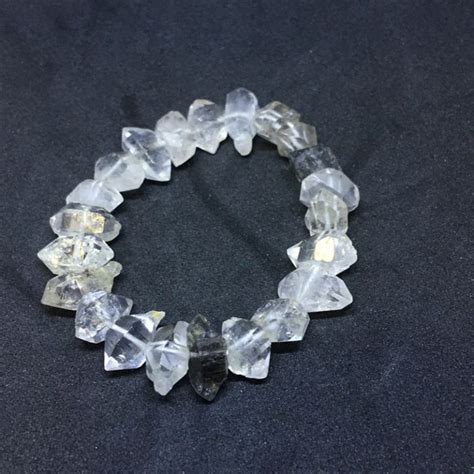 Tibetan Quartz Double Terminated Bracelet Into The Mystic Shop