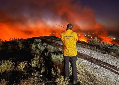 Road Incident Vegetation Fire Kern County Fire Department