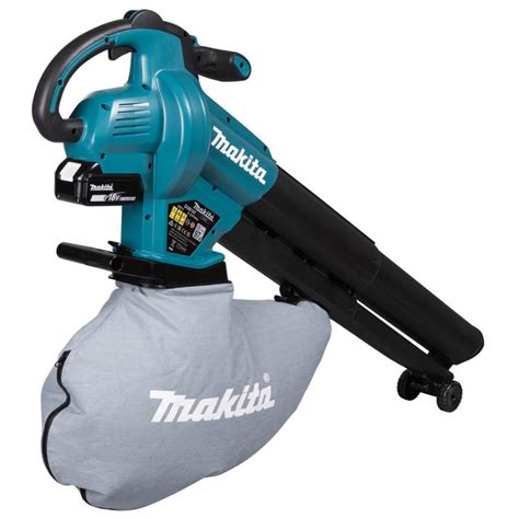 Aspirateur Souffleur De Jardin 18v 1x5 0Ah Makita Dub187t001