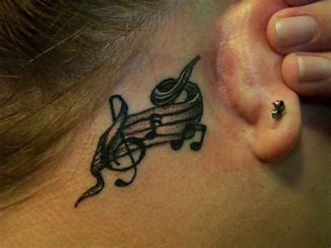 Awesome Music Note Tattoos