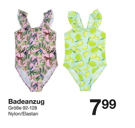 Badeanzug Angebot Bei Zeeman Prospekte De