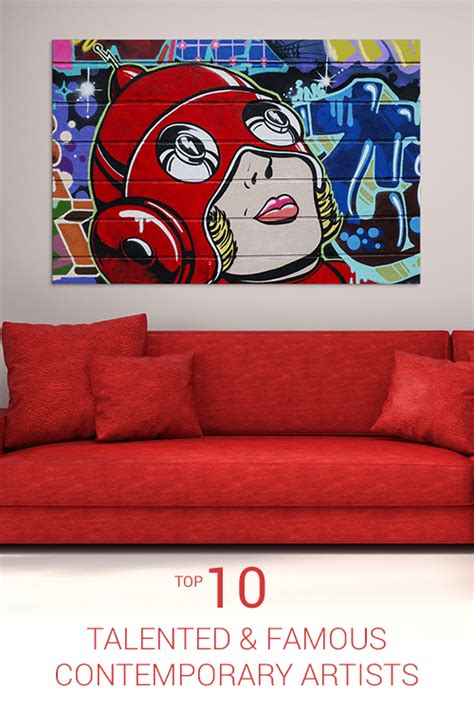 Top 10 Famous Contemporary Artists | Wall Art Prints