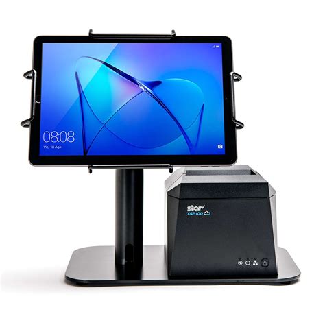 mUnite POS Printer & Tablet Stand for iPad, Android & Windows