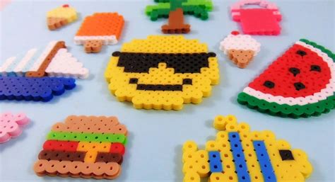 10 Easy Summer Perler Bead Patterns Krysanthe