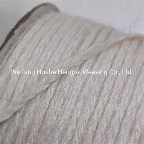 Wholesale Handmade Three Strand Woven Jute Material White Casual Pants