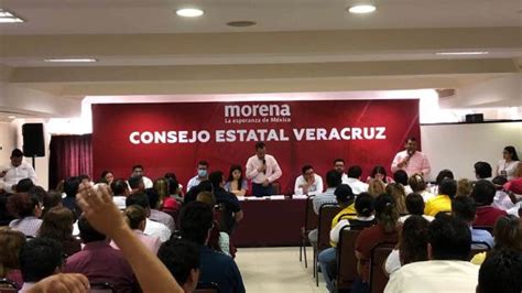 Realizan Consejo Estatal De Morena En El Puerto De Veracruz