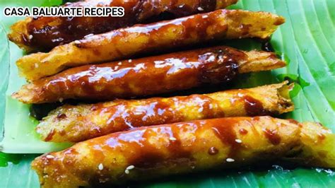 Banana Turon With Langka Youtube