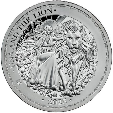 Oz Proof Silver St Helena Una And The Lion Coins Silver