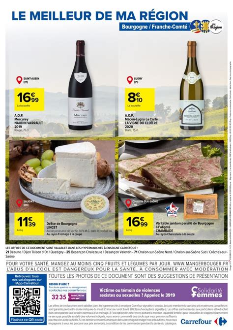 CARREFOUR Le Meilleur De Ma Region Bourgogne Franche Comte