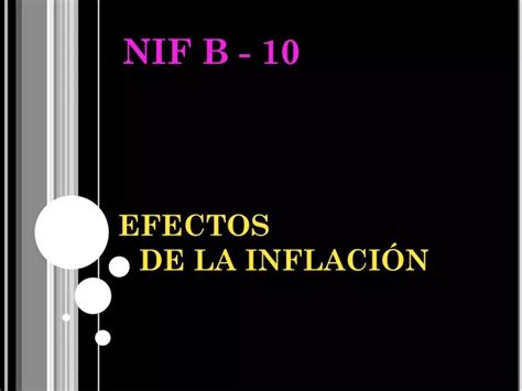 PPT EFECTOS DE LA INFLACIÓN PowerPoint Presentation free download